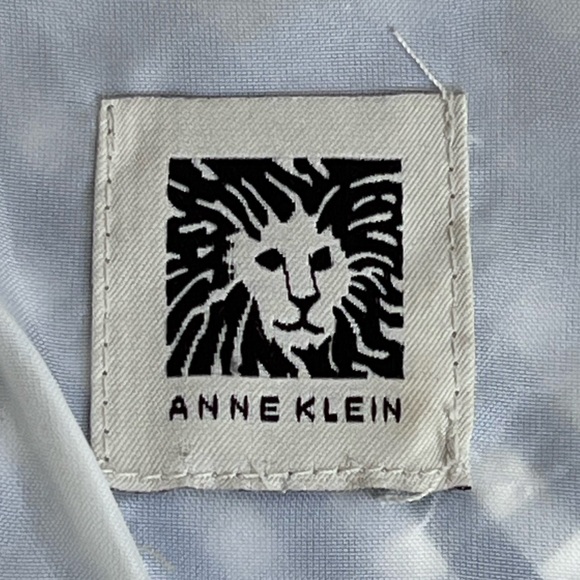 Anne Klein Gingham Plaid Sz 14 Sleeveless Nautical Sash-Tie Midi Dress - Picture 12 of 14